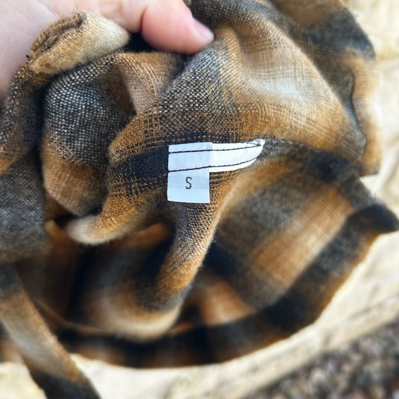 Universal Works Texas Plaid Button Down mohair in Size Small - Picture 4 of 4